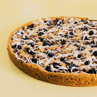 pizza de galleta gold oreo 